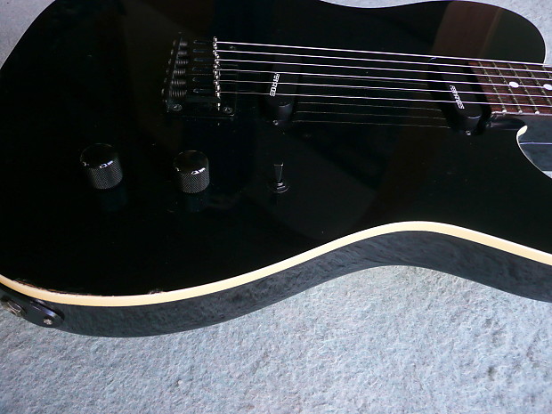 Fernandes Limited Edition TEJ Black Telecaster MIJ Electric Fernandes Limited Edition TEJ Black Telecaster MIJ Electric