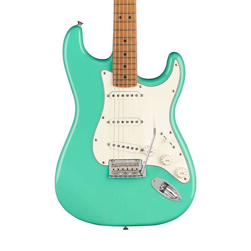 Fender 014-4522-573 Player Strat, HSS, Maple FB, Sea Foam Green – Easy  Music Center