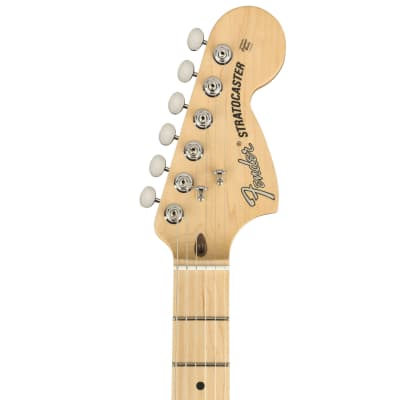 Fender American Performer Stratocaster® HSS Electric Guitar, Satin Surf Green image 2