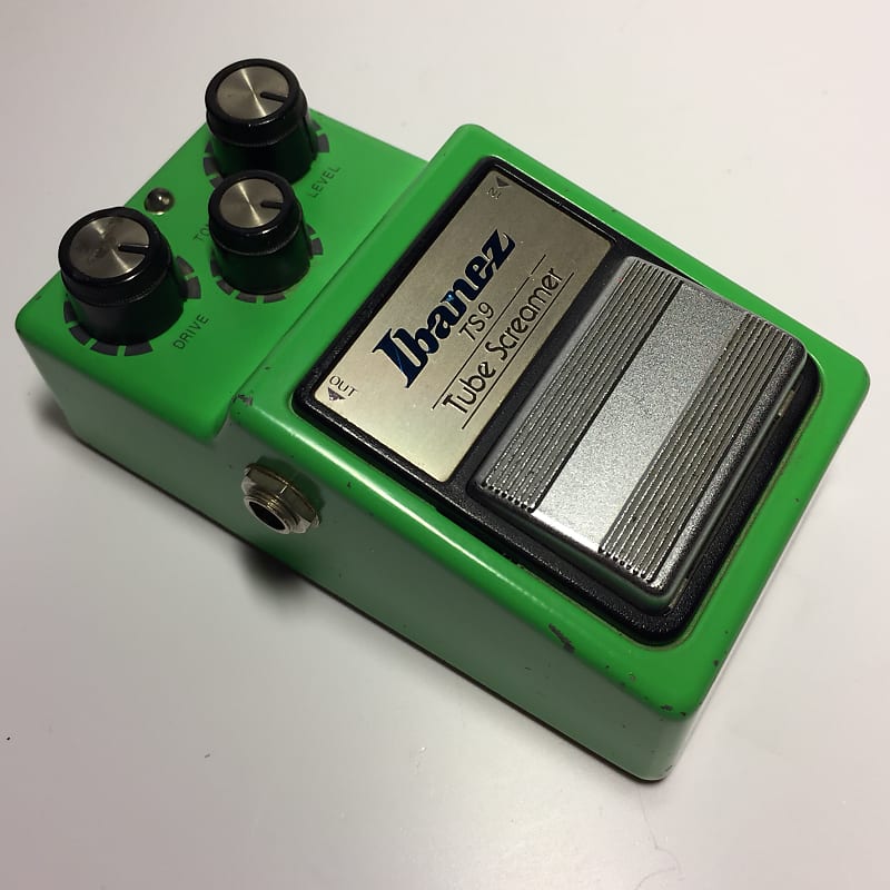 ギター Ibanez Tube Screamer TS-9 JRC4558D Ibanez TS9 Tube Screamer w/ JRC4558D Chip Classic Overdrive