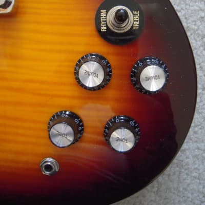 Mint! Firefly FFLG Sunburst Electric Guitar, 2 Humbucker Pickups, Chrome Hardware - Limited Edition! image 10
