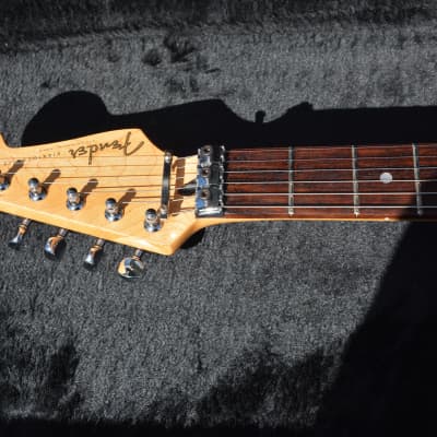 1993-1994 Fender Stratocaster HSS Foto Flame with Floyd Rose, Rosewood Fretboard, Made in Japan image 4