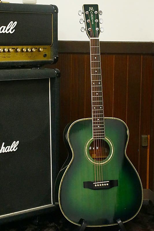 Morris MF-50 日本製 1990年代 1990's made MORRIS MF-50 Japan Vintage Solid Spruce top Made