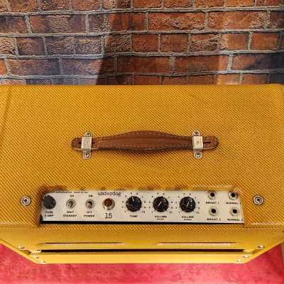 Nick Greer Amplification Underdog 15 1x12" 15-Watt Tweed Guitar Combo image 14