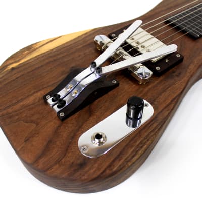 Peters palm lever steel (pedal steel sound) lap steel | boutique handmade guitar (like multibender) for sale
