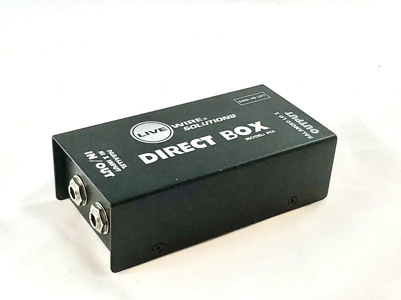 Livewire Solutions PDI Double Shielded Passive Direct Box Reverb