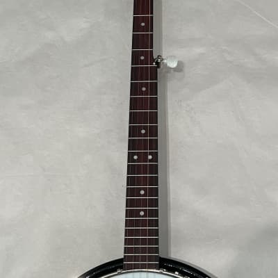 Savannah SB-100-L 5 string Resonator Banjo Left-Handed  Blemished image 4