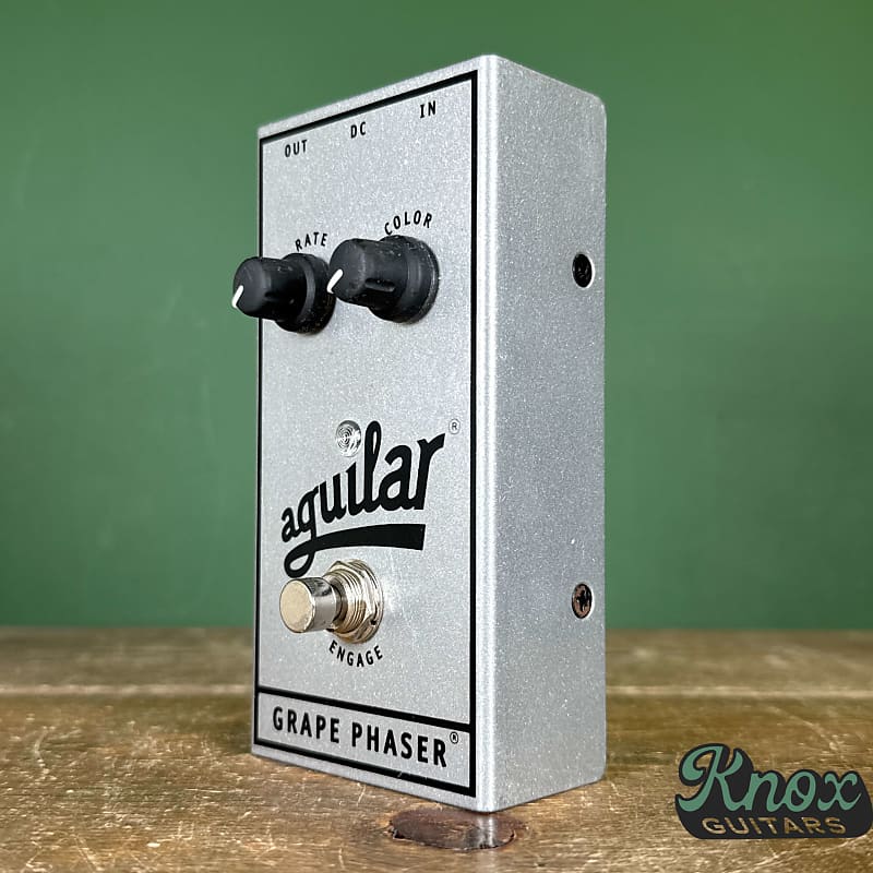 Aguilar Grape Bass Phaser Silver 25th Anniversary Edition | Reverb