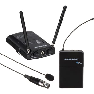 Samson Concert 88 Camera UHF Wireless Lavalier Microphone System, Includes CR88V Micro Receiver, CB88 Beltpack Transmitter, LM10 Lavalier Microphone, image 22
