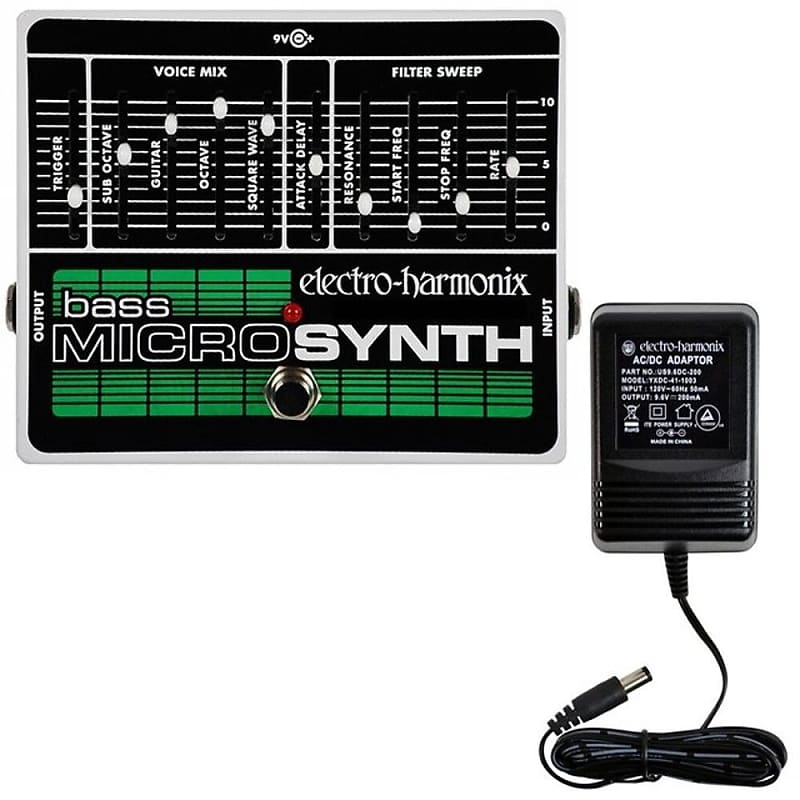 Electro-Harmonix Bass Micro Synthesizer Analog Microsynth Pedal image 1