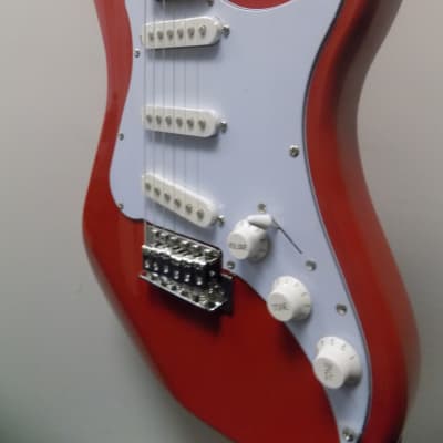 AXL AS-750-3/4RD Electric Guitar - Red image 4