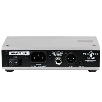 Warwick Gnome 200-Watt Pocket Bass Amp Head | Reverb