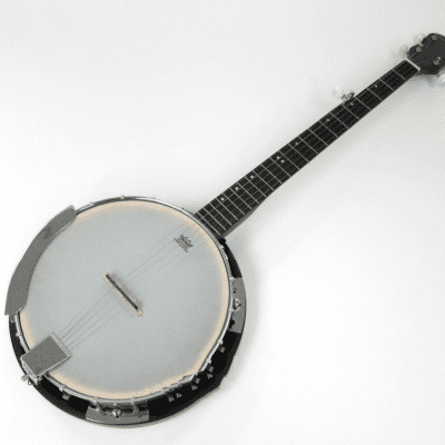 Trinity River PRB200 Prairie Star Full Size 5-String Banjo with Deluxe Padded Carrying Bag image 1