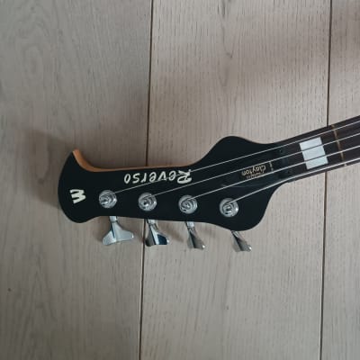 Warwick Reverso Artist Series Adam Clayton Signature 4-String Bass 2010s - Gold image 4