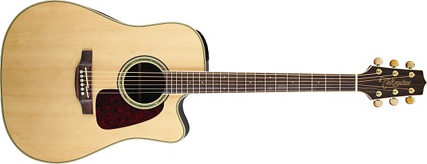Takamine GD71CE NAT G70 Series Dreadnought Cutaway Acoustic/Electric Guitar Natural Gloss image 1