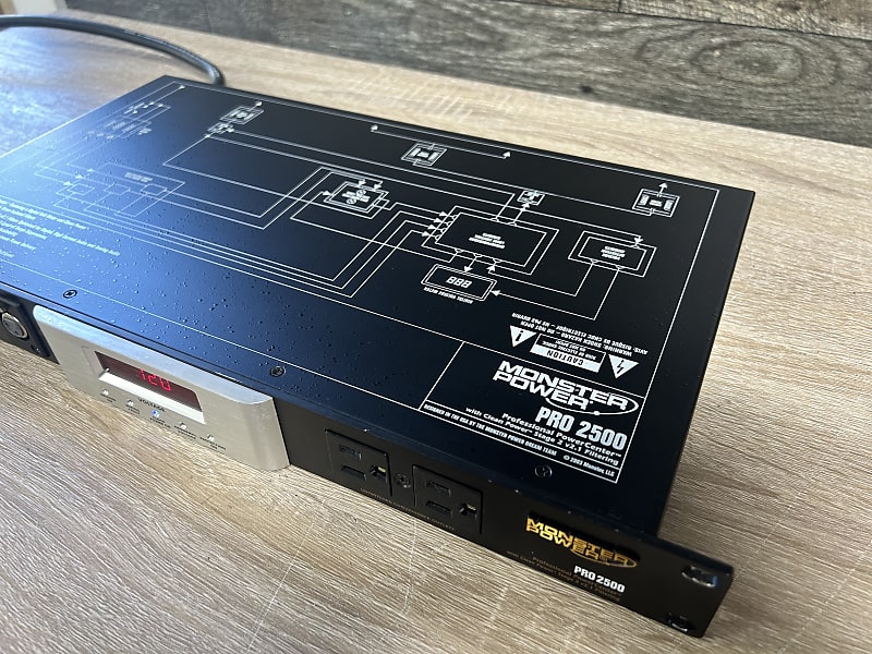 Monster Power PRO 2500 PowerCenter Clean Power Surge Reverb