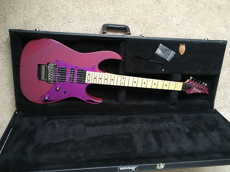 Vintage Ibanez RG550 Deluxe RG 550 RG550DX 1993 Purple Neon