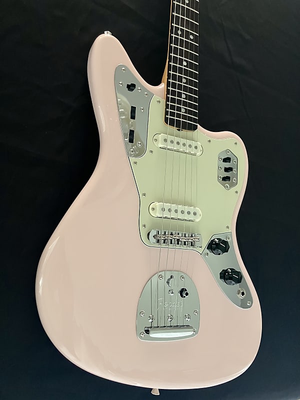 Fender Japan Limited Edition Jaguar FSR Shell Pink MIJ | Reverb