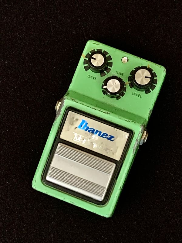 Ibanez TS9 Tube Screamer (Silver Label) 1983 - 1984 - Green image 1