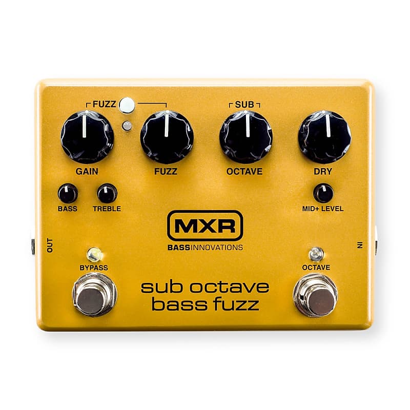 MXR M287 Sub Octave Bass Guitar Fuzz Effects Pedal Stompbox Footswitch image 1