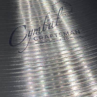 Cymbal Craftsman Modified A. Zildjian 18" Crash, 1550g image 3