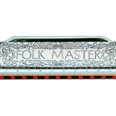 Suzuki FolkMaster Diatonic 10-Hole Harmonica - Key of D image 2