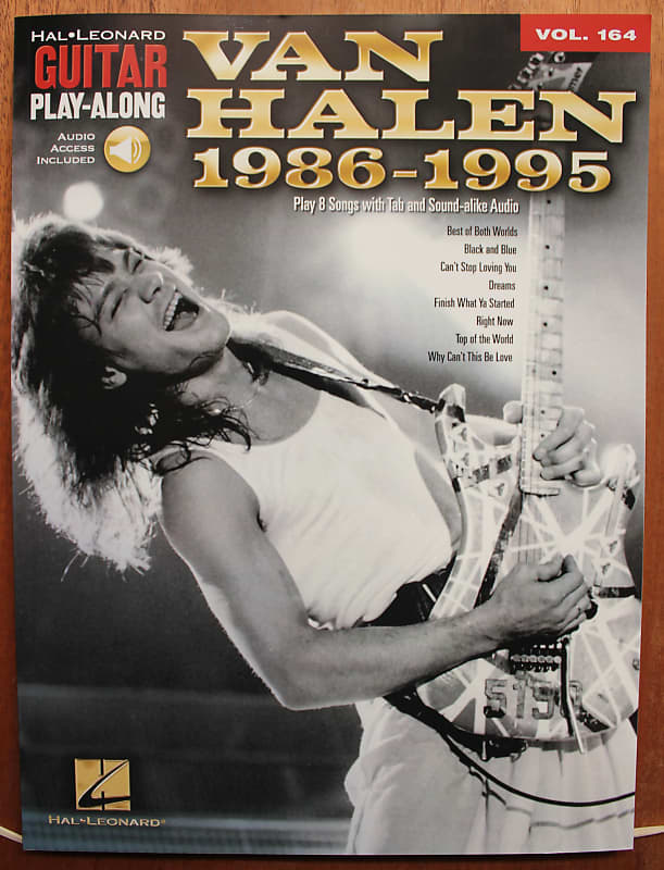 Van Halen 1986-1995 Guitar Play-Along Volume 164 Guitar TAB | Reverb