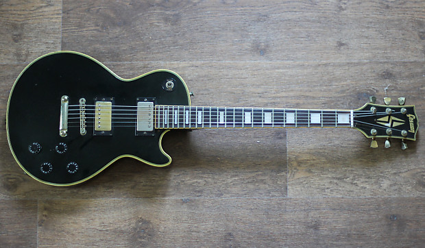 Gession Les Paul Custom 1970s Black | Reverb