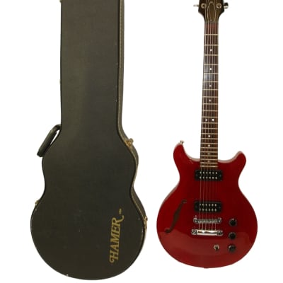 1983 Hamer USA Blitz Zebra Mick Mars w/SSC | Reverb