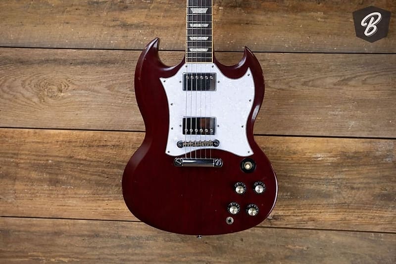 Gibson SG Standard in Heritage Cherry w/Hardshell Case - 1998 Model Pearl Pickguard image 1