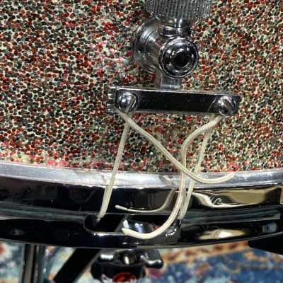 Gretsch 1950s Peacock Sparkle 14"x6.5"  Snare Drum. Stunning!! image 12