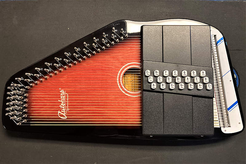 Oscar Schmidt OS21C Autoharp Sunburst Reverb