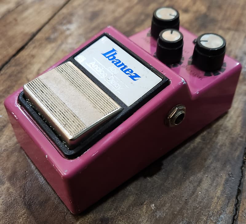 Ibanez AD9 Analog Delay - 80年代前半のミュージックシーンを