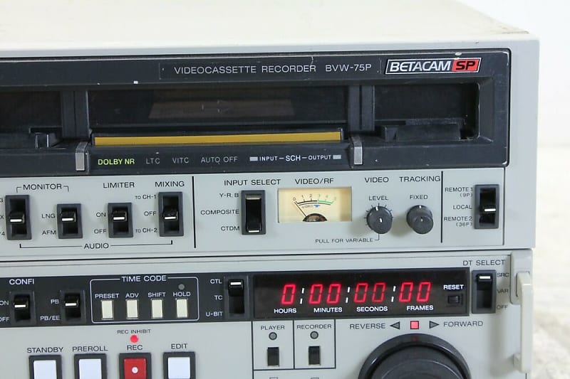 Sony Videocassette recorder Betacam SP CVR-75 (no.1) | Reverb Brazil