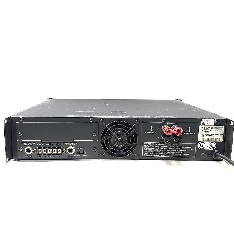 QSC MX 1500a パワーアンプ QSC MX1500a - Trew Audio