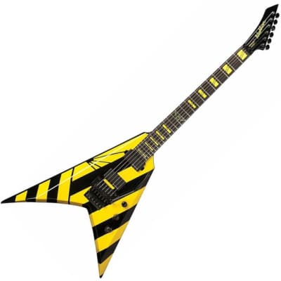 Washburn Michael Sweet Stryper Parallaxe PXV Electric Guitar - Black / Yellow image 1
