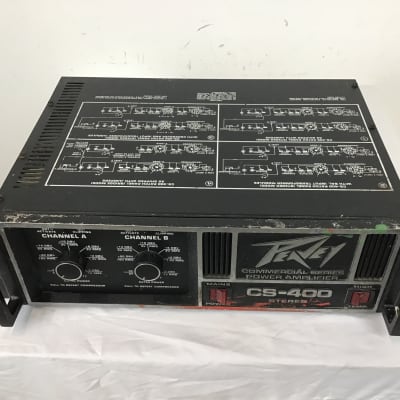 Used Peavey CS 400 Power Amps | Reverb