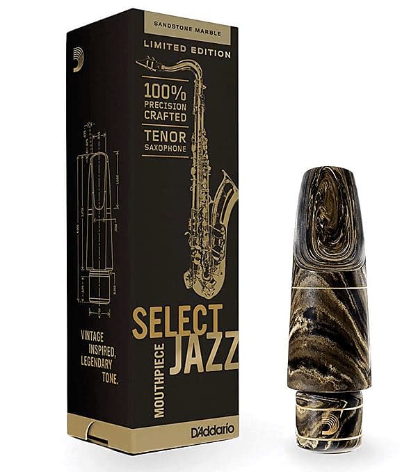 D'addario MKS-D9M-MB Marble Select Jazz Tenor Saxophone Mouthpiece .115”/2.92mm image 1