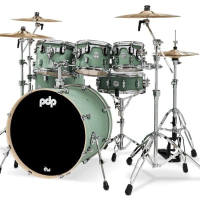 PDP PDCM2217SF Concept Maple 7x8/8x10/9x12/12x14/14x16/18x22/5.5x14" 7pc Shell Pack with Chrome Hard image 3