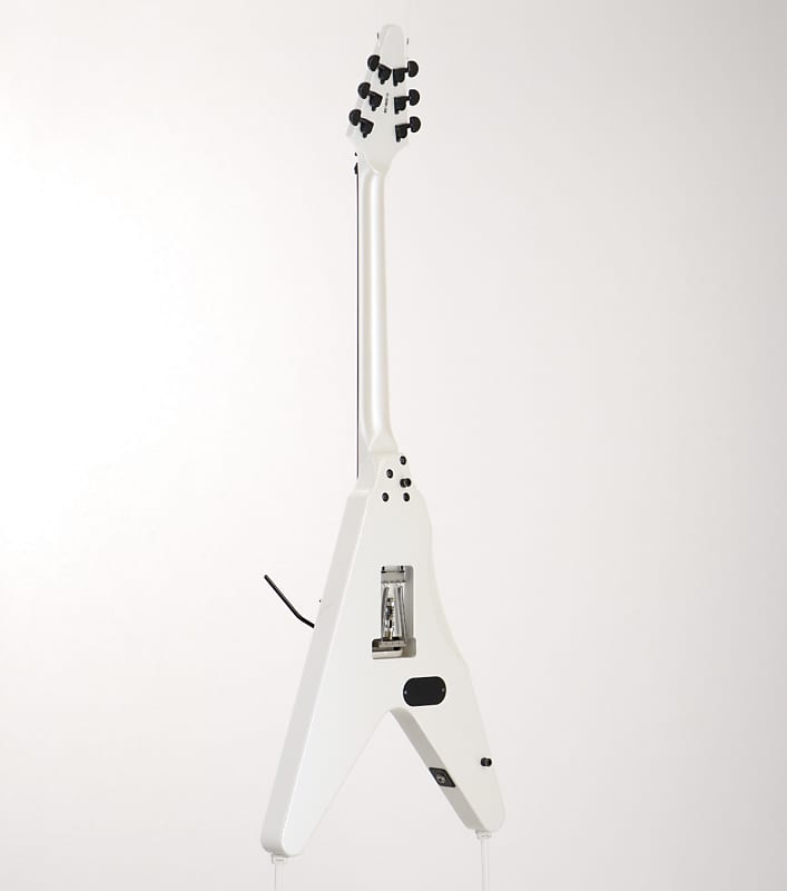 ESP LIZARD SPECIAL V Yuki-Model MOD Pearl White (S/N:S1339103) (12