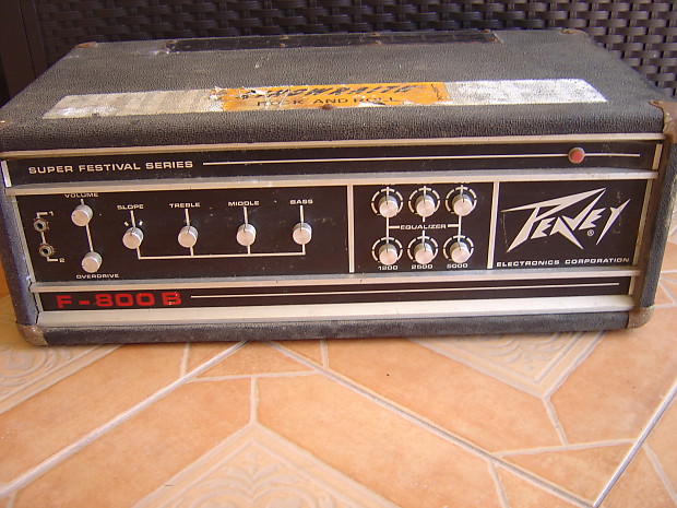 Peavey festival amp top
