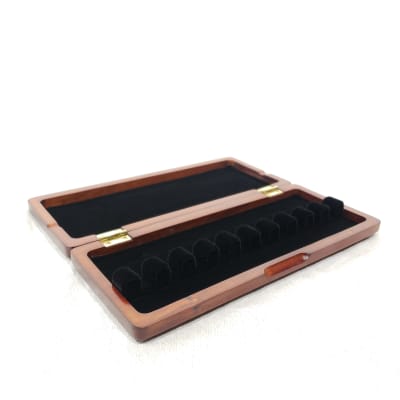 Rigotti EB/10WB Wooden Case for 10 Bassoon Reeds Brown image 1