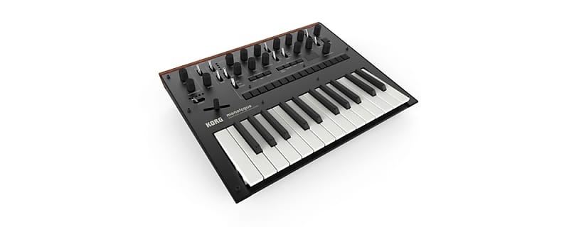 KORG monologue Monophonic Analog Synthesizer - Black - Certified B-Stock image 1