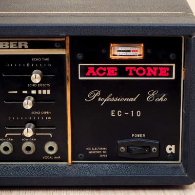 1970s Ace Tone Echo Chamber Professional Echo EC-10 Analog