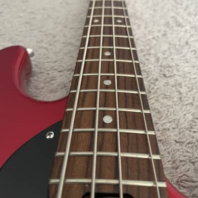 Fender Modern Player Dimension Bass 2014 MIC Candy Apple Red 4-String Guitar image 6