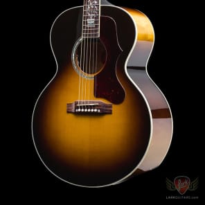 Gibson Custom Shop 2016 Limited Run J-185 Quilt Vine - Vintage Sunburst (017) image 3
