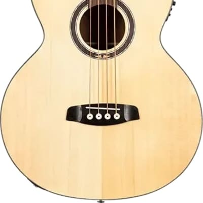 Deep Series Left-Handed Medium Scale Solid Top Acoustic-Electric Bass image 2