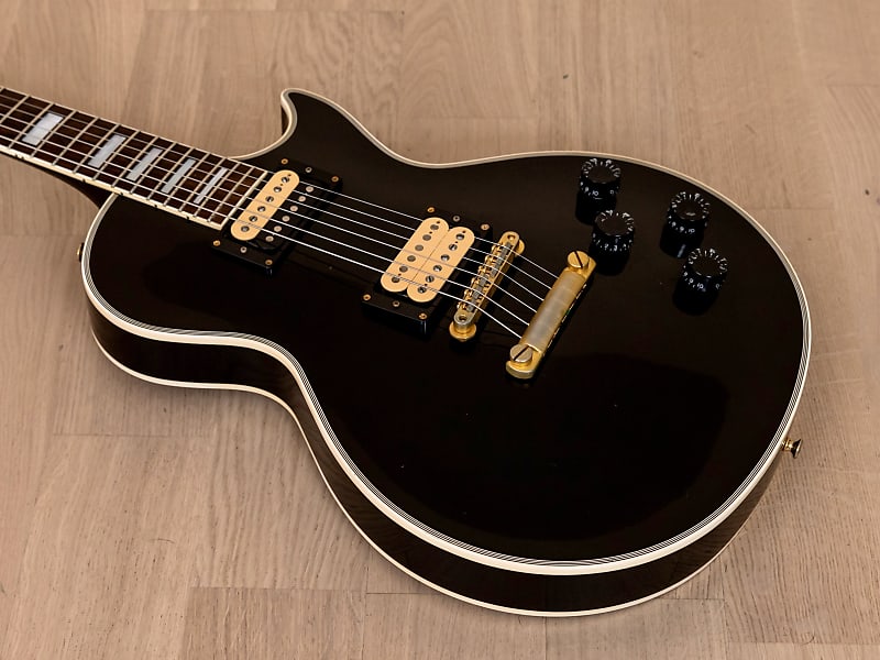 1990s Edwards By Navigator Ken Yokoyama Signature E-LP-95C Black