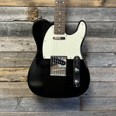 (17460) J Reynolds “T” Style Electric Guitar  - Black for sale
