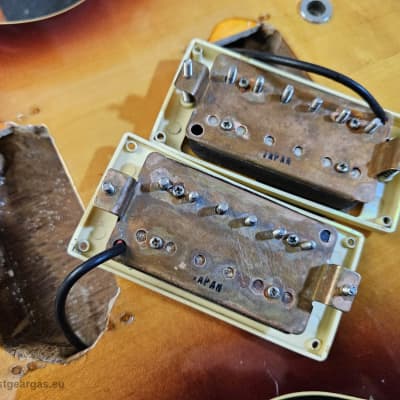 Guya (Guyatone) Les Paul model, 70's set neck, very rare image 11